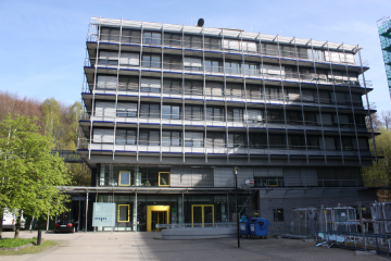 E1.4 Gebäude E1.4 der Universität des Saarlandes.