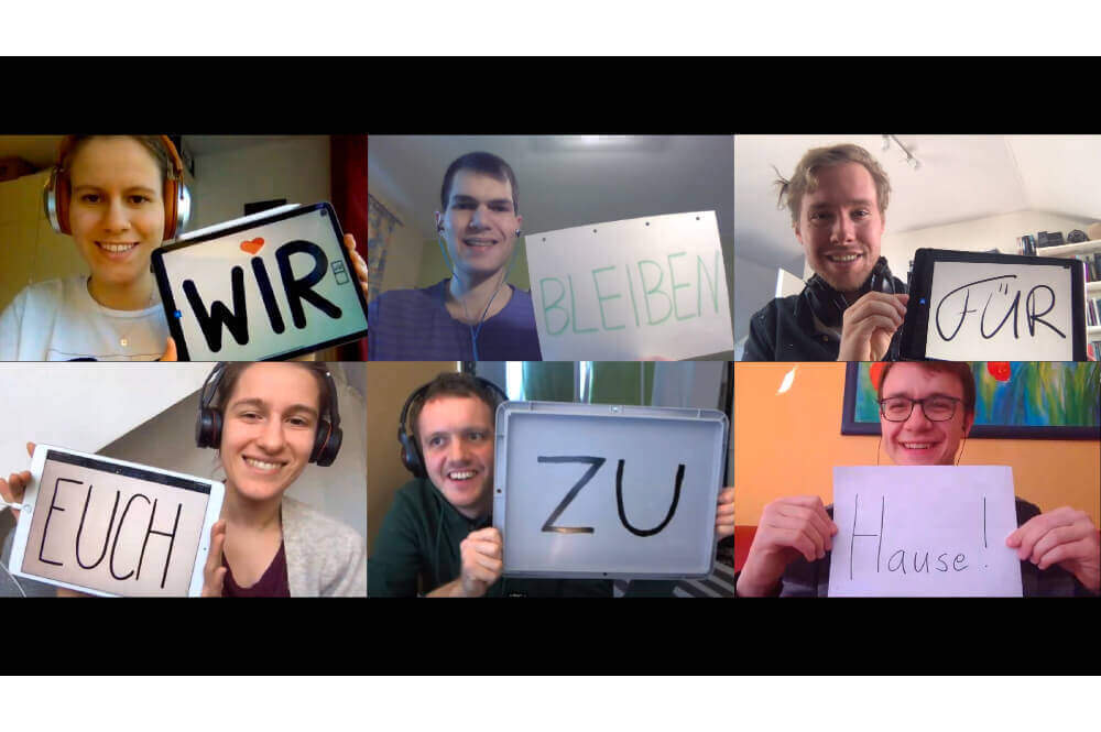 wirbleibenfuereuchzuhause_web Bild der Pressemitteilung